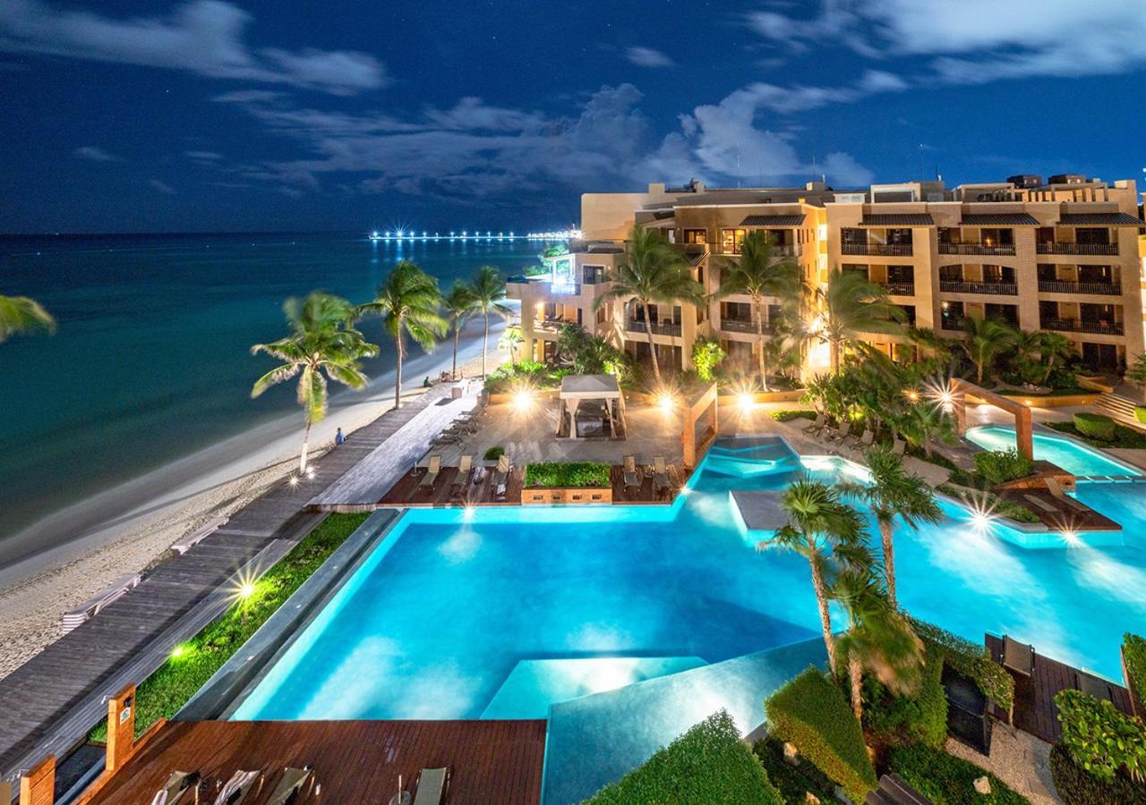 Beachfront 1 Bedroom Condo - El Faro, Surf 407 Playa del Carmen Eksteriør billede